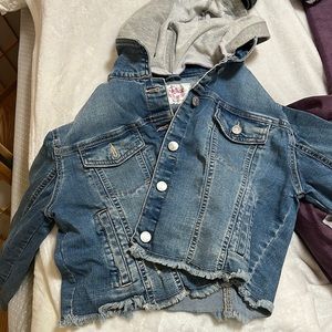 Justice Jean Jacket with hood